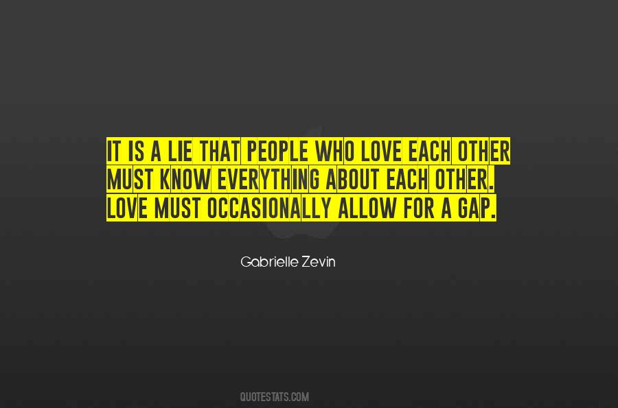 Each Other Love Quotes #1153895