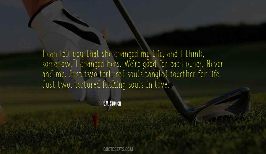 Each Other Love Quotes #12049