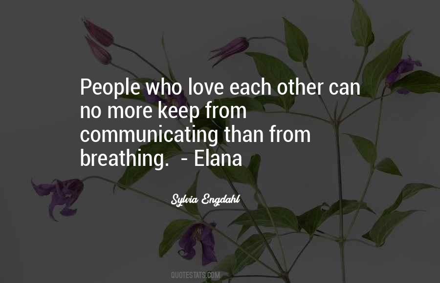 Each Other Love Quotes #40450