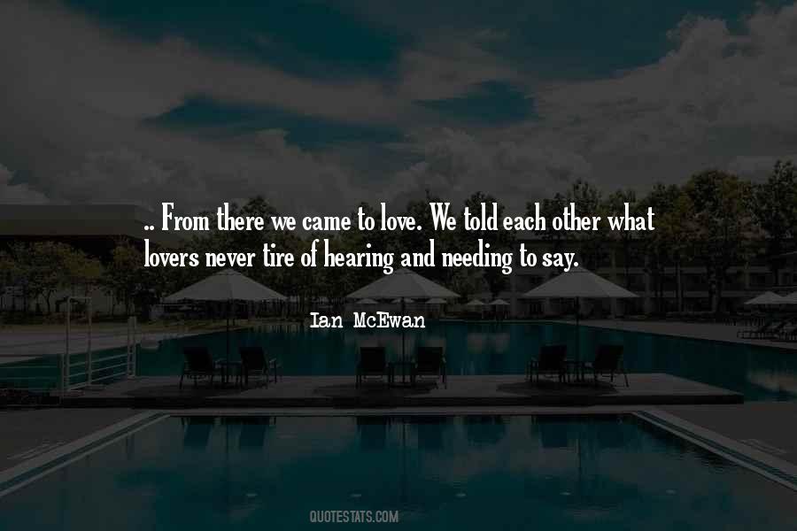 Each Other Love Quotes #55278