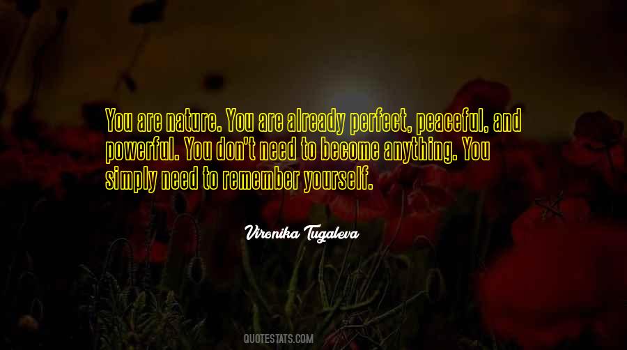 Nature Self Love Quotes #1149363
