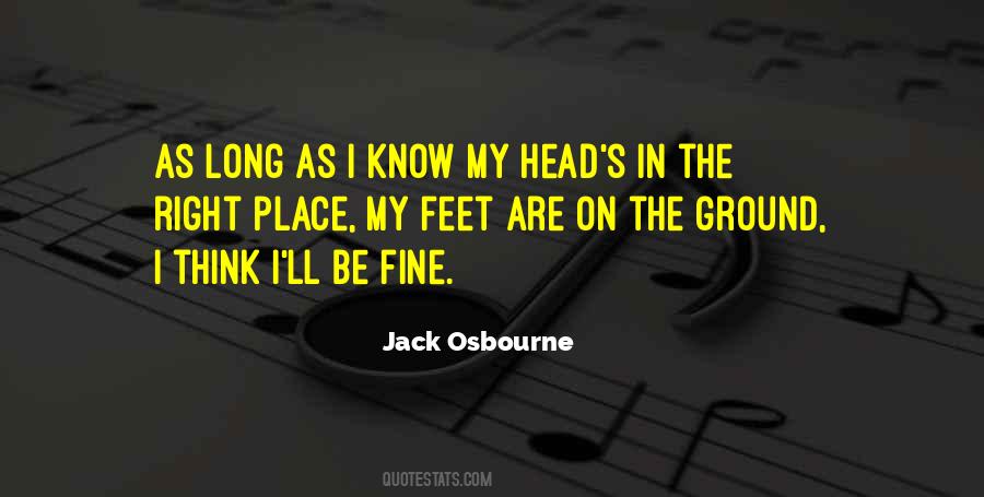 Feet On Ground Quotes #496098