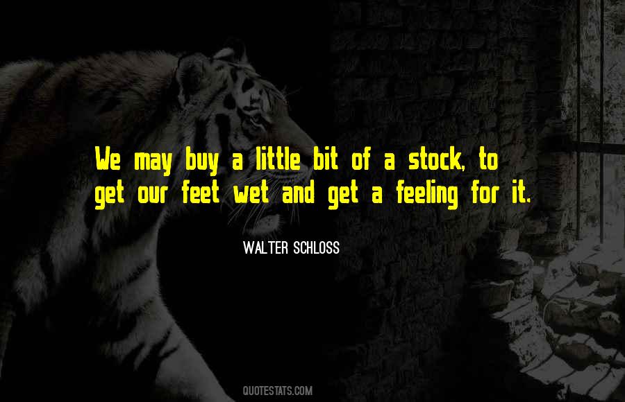 Feet Wet Quotes #861399