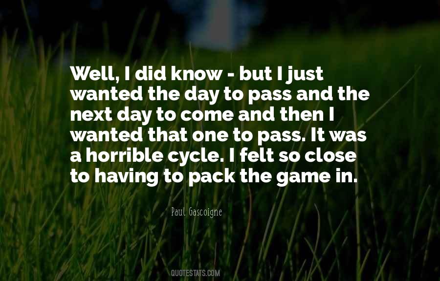 Day Pass Quotes #408720