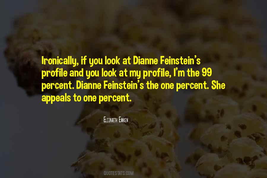 Feinstein Quotes #1452328