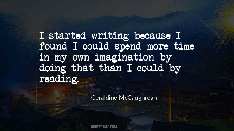 Writing Imagination Quotes #14195