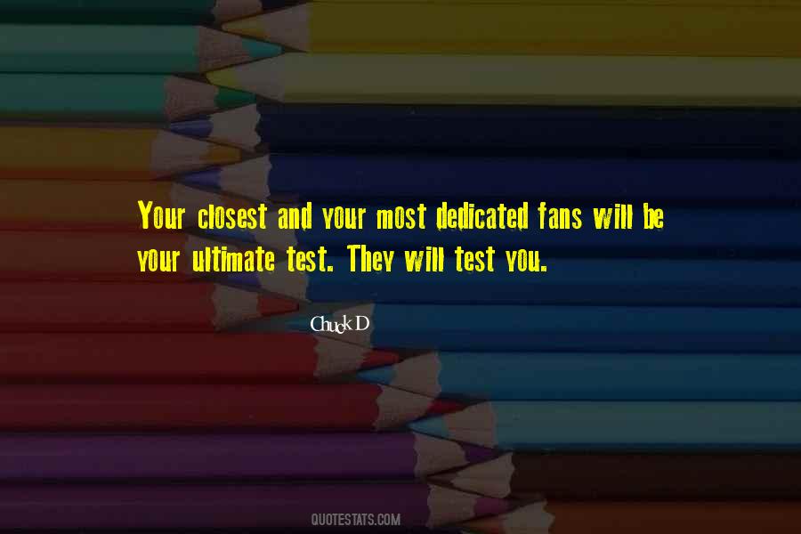 Test You Quotes #1272020