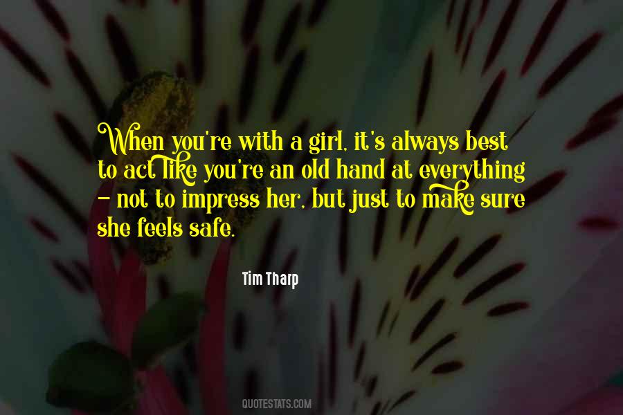 To Impress A Girl Quotes #741715