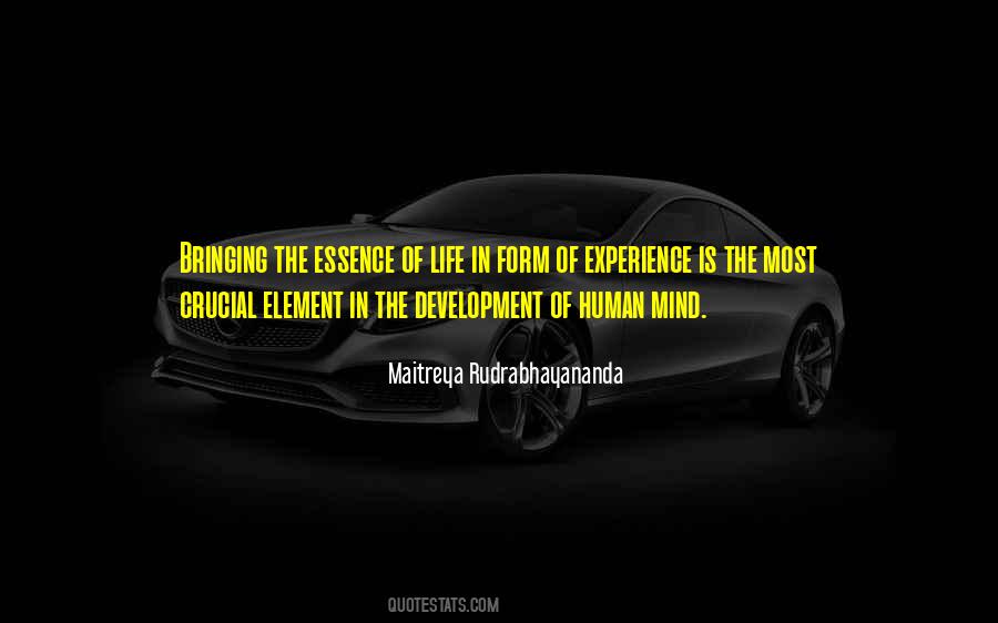 Quotes About The Human Element #1053562