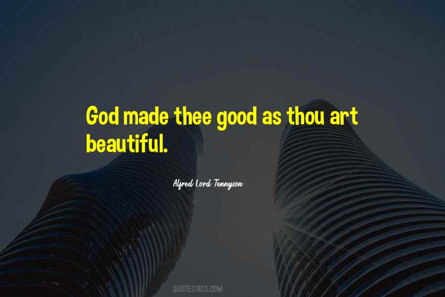 God Beautiful Quotes #1156611