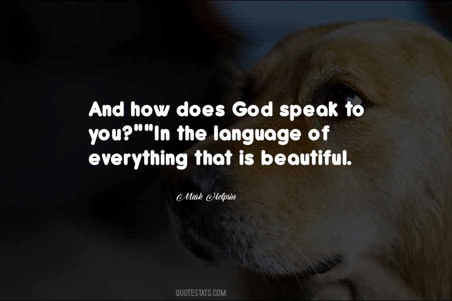 God Beautiful Quotes #1315430