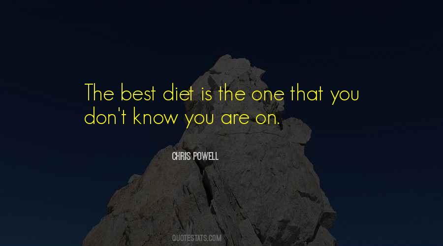 Best Diet Quotes #1647090