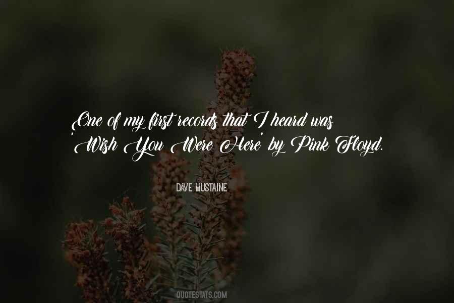 First Wish Quotes #1504965
