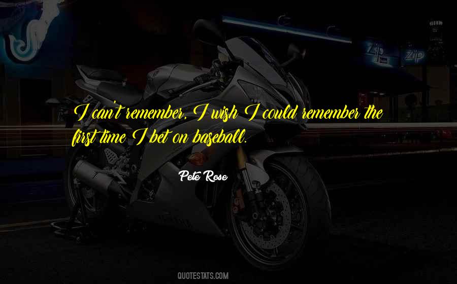 First Wish Quotes #1733748