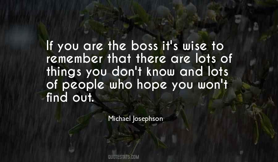 You Are Wise Quotes #713564