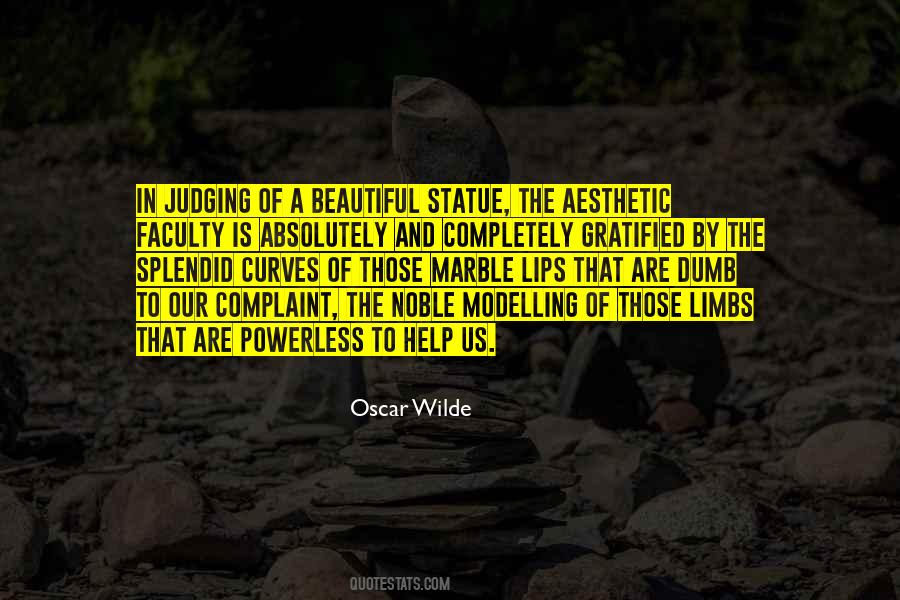 Marble Statue Quotes #1871881