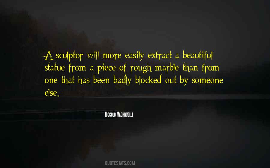 Marble Statue Quotes #396489