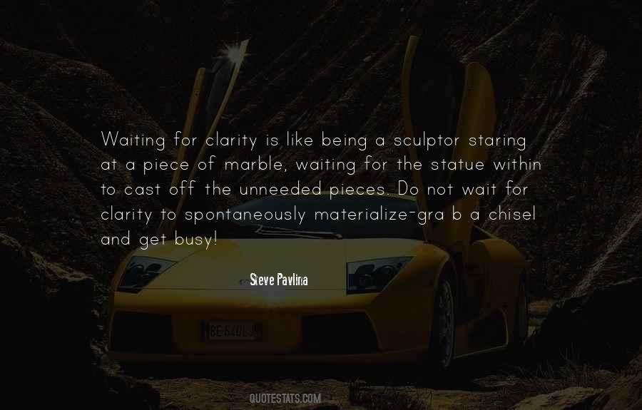 Marble Statue Quotes #903874