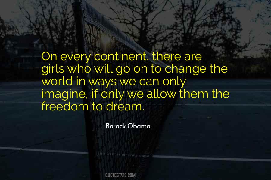 Girl Can Dream Quotes #325946