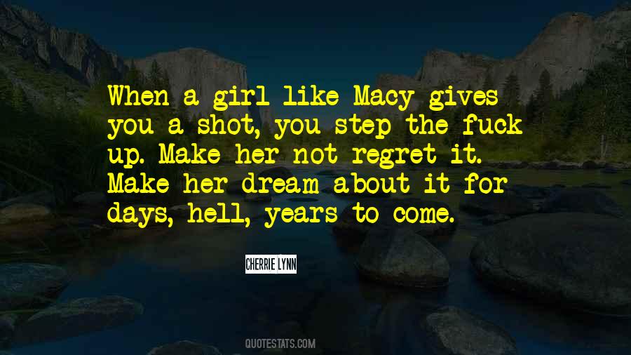Girl Can Dream Quotes #468274