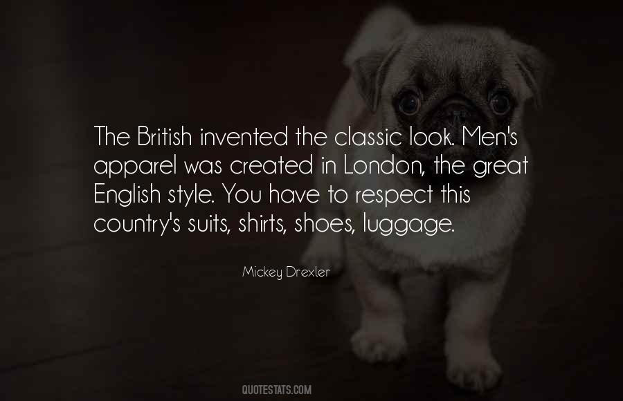 Classic English Quotes #695079
