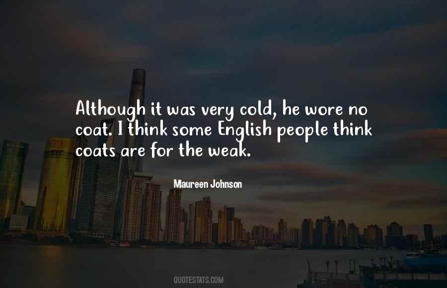 Very Cold Quotes #662731