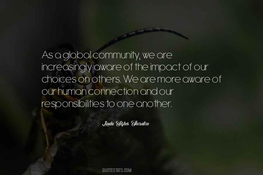 Quotes About The Human Connection #851608