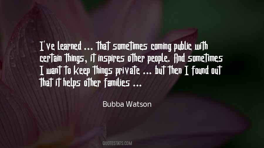 Private People Quotes #248544