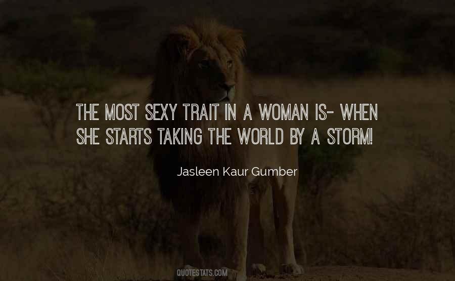 Woman Storm Quotes #1672827