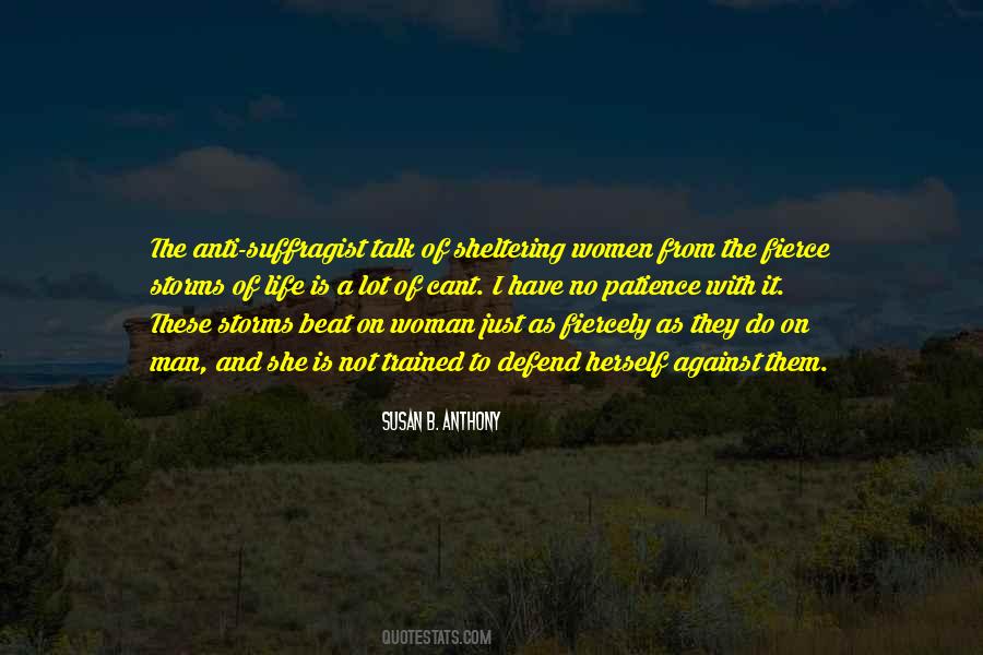 Woman Storm Quotes #1705102
