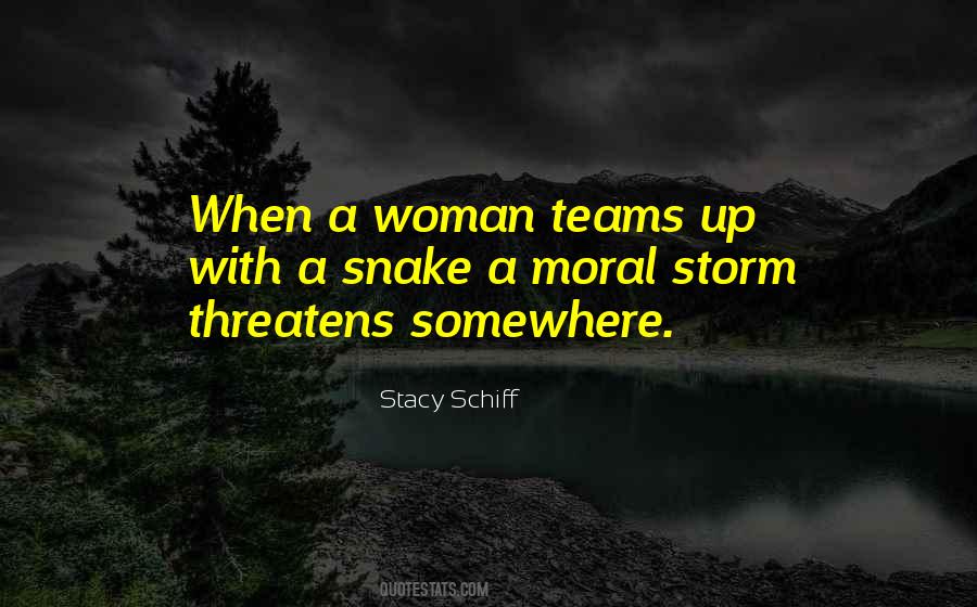 Woman Storm Quotes #581386