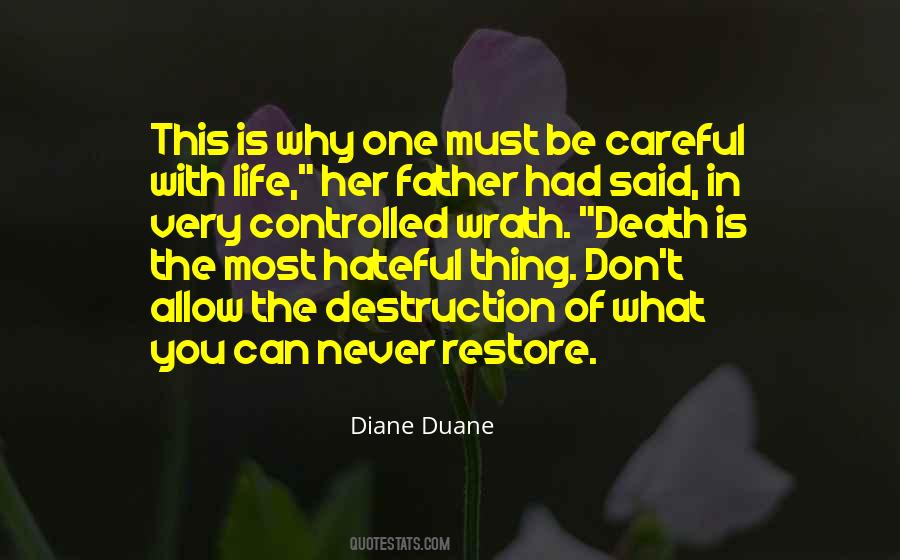 Restore Life Quotes #1038359