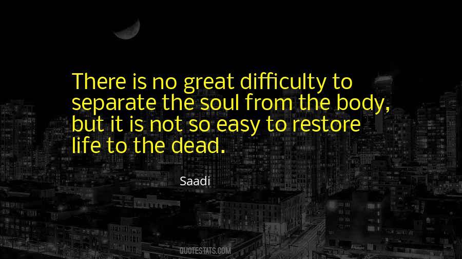 Restore Life Quotes #839091