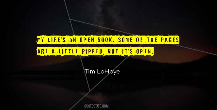 Life Is An Open Book Quotes #388922