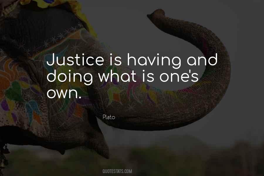 One Justice Quotes #1074687