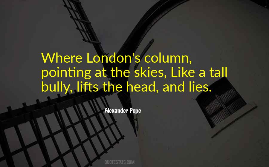 London Sky Quotes #301279