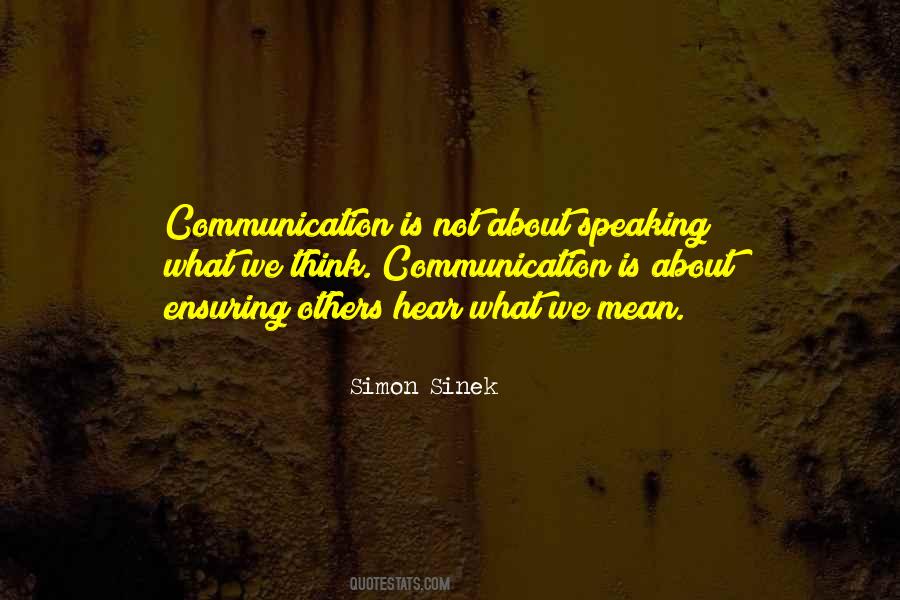 Thinking About Others Quotes #1233001