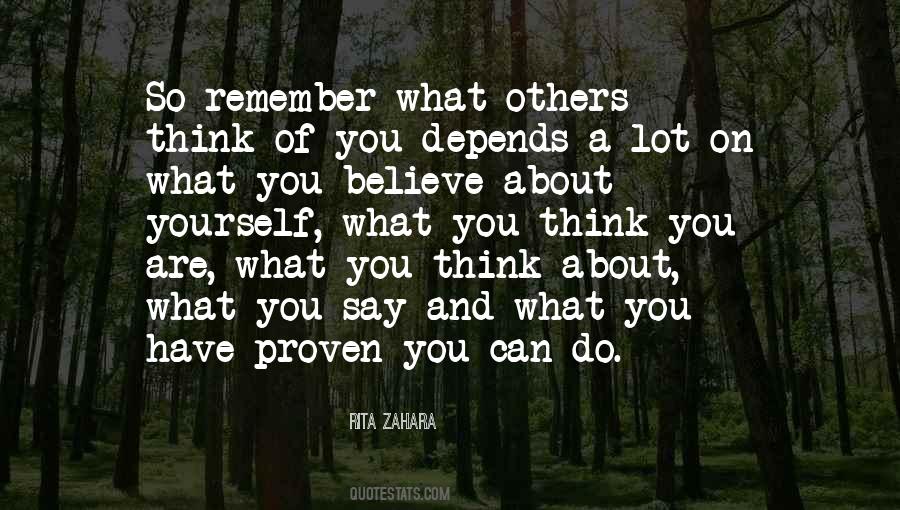 Thinking About Others Quotes #1632594