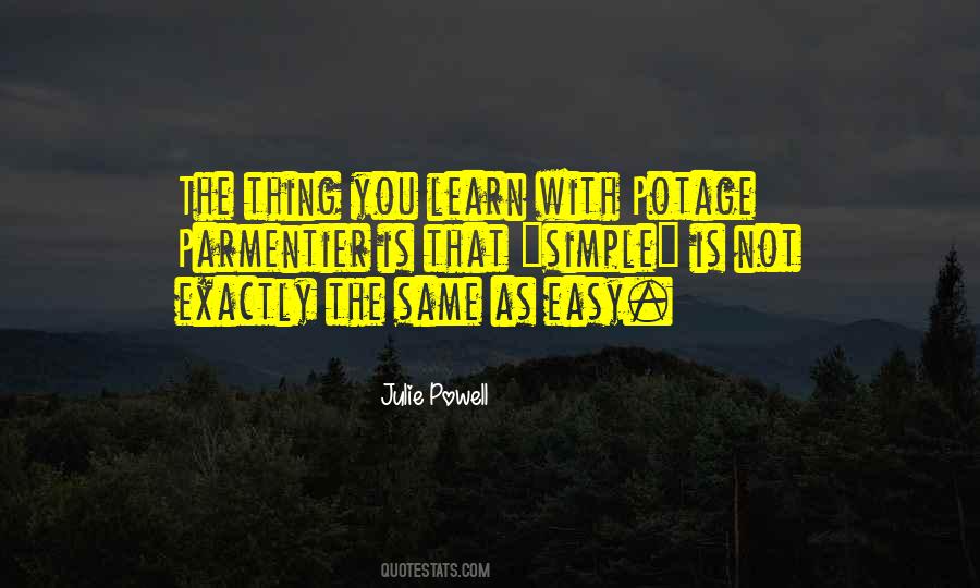 Simple Is Not Easy Quotes #1363026
