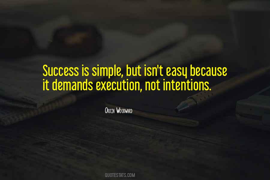 Simple Is Not Easy Quotes #552720