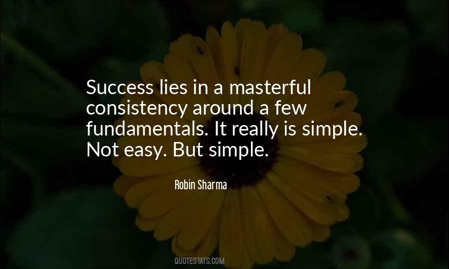 Simple Is Not Easy Quotes #810223