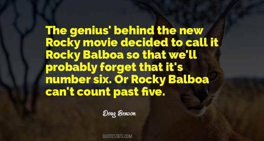 New Rocky Movie Quotes #1339402