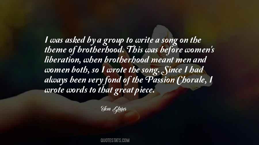 Great Brotherhood Quotes #1560494