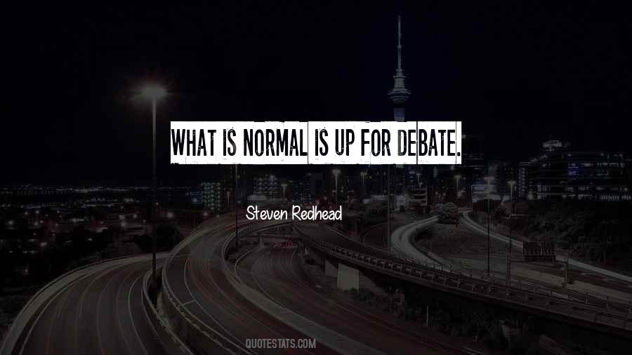 Normal Is Quotes #1098007
