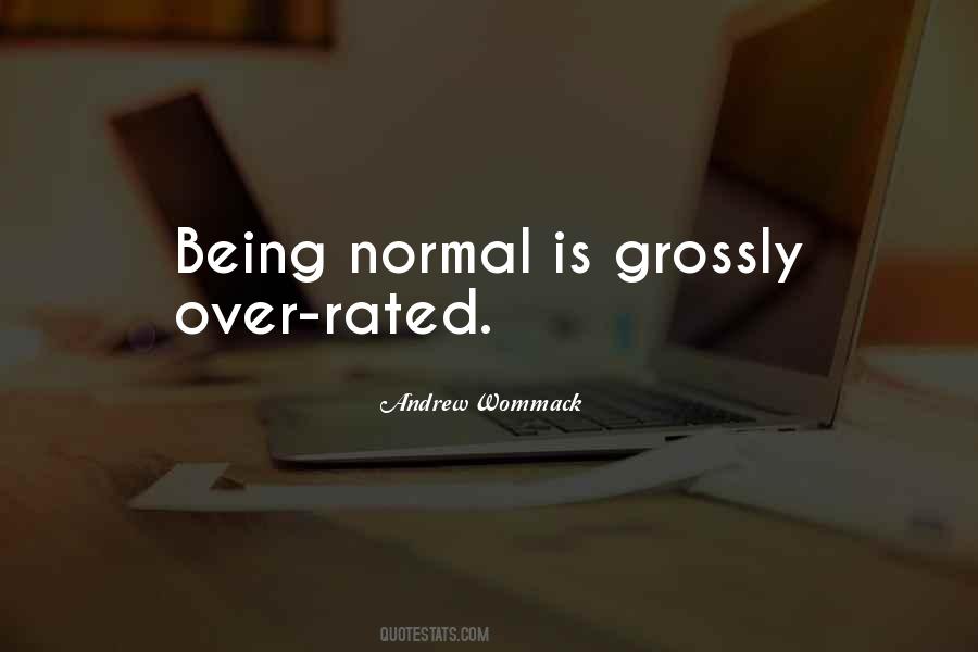 Normal Is Quotes #1517837