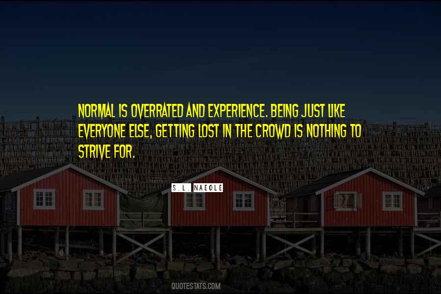 Normal Is Quotes #1595002