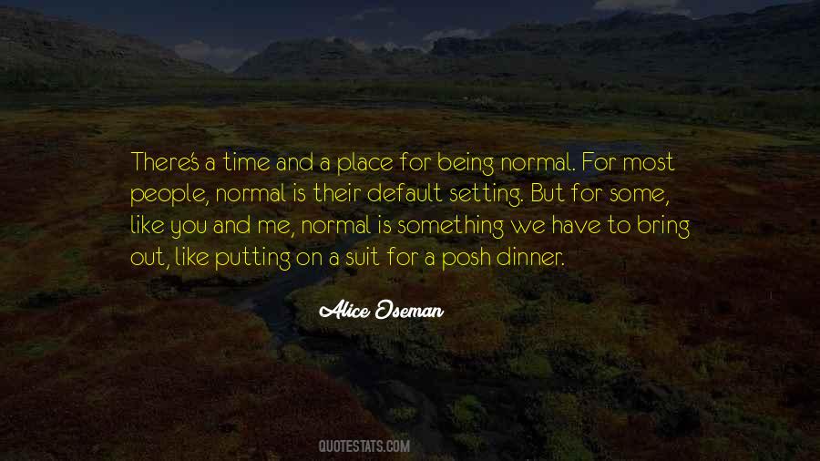 Normal Is Quotes #1680120