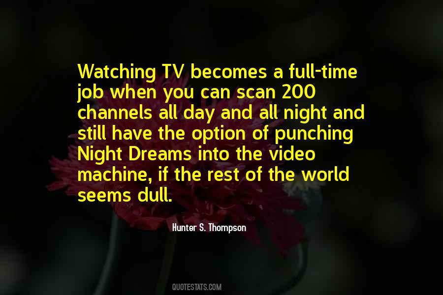 Quotes About Tv Time #1038838