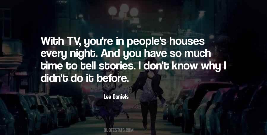 Quotes About Tv Time #1532779
