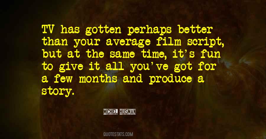 Quotes About Tv Time #1657460